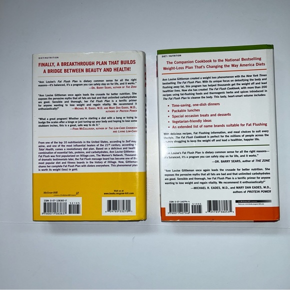 Bundle of 2 Books: The Fat Flush Plan and Cookbook by Ann Louise Gittlman - Picture 3 of 15